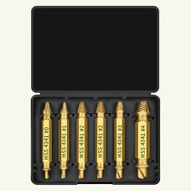 FixGrip – Stripped Screw Remover 6PCS Extractor Set