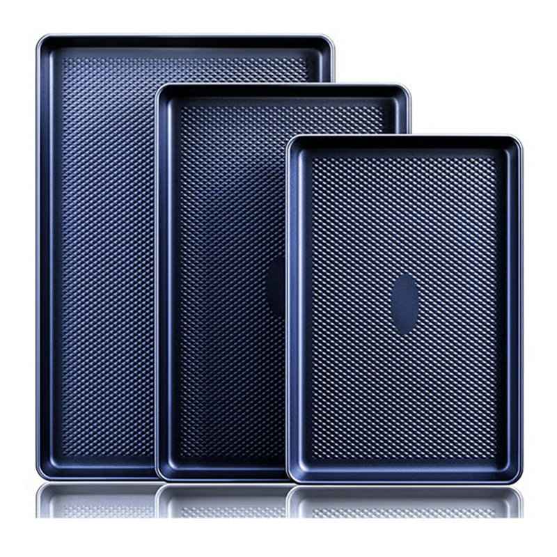 BakePro – Diamond Texture Oven Tray Set