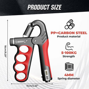 GripTrack – Hand Exerciser with Automatic Counter