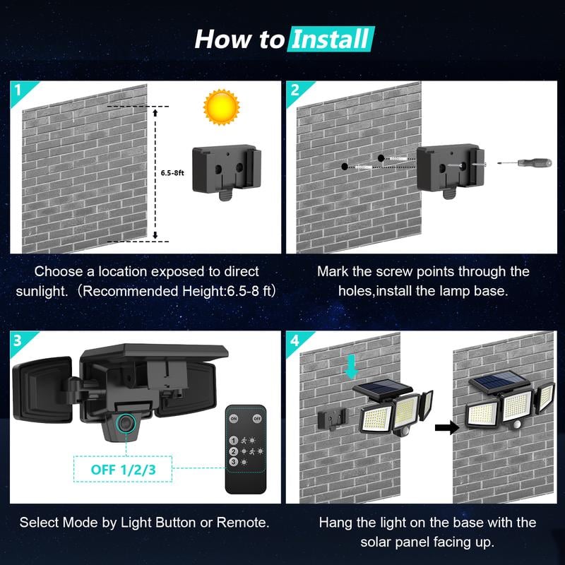 VistaGlow – Smart Solar-Powered Garden Stake Lights