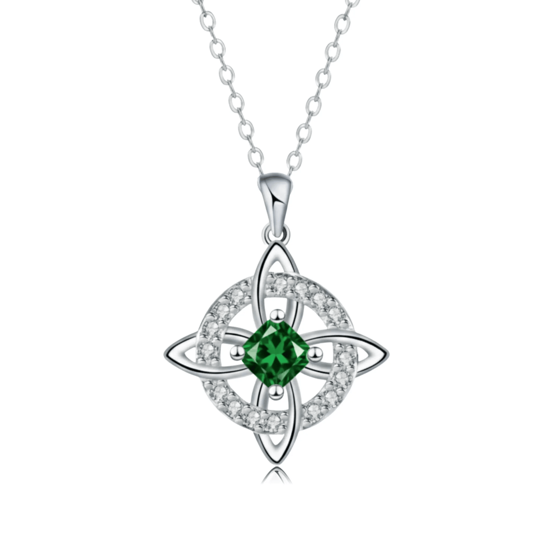 Hecatea – Witch’s Knot Birthstone Necklace