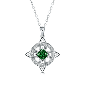 Hecatea – Witch’s Knot Birthstone Necklace