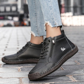 ComfortStride – Premium Orthopedic Leather Walking Shoes