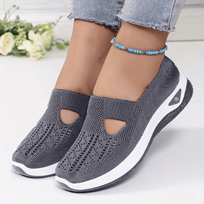 Pebble — Slip-On Walking Shoes with Rocker Sole