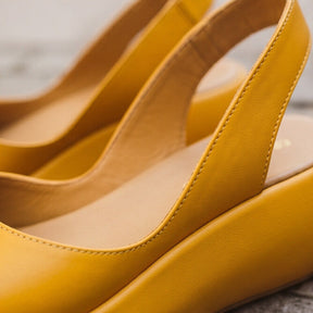 BandForm • Platform Sandal with Wide Strap