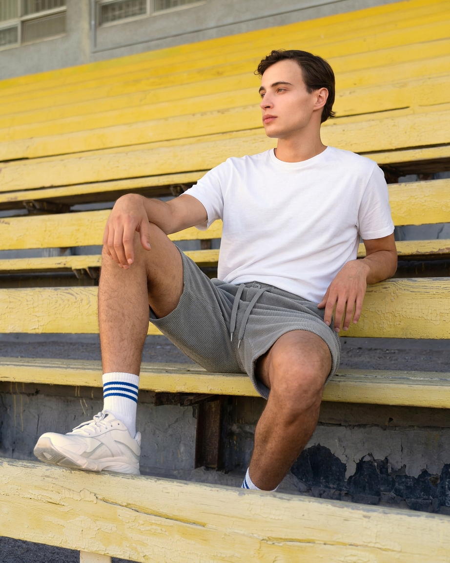Ridgeline — Corduroy Cargo Shorts for Men