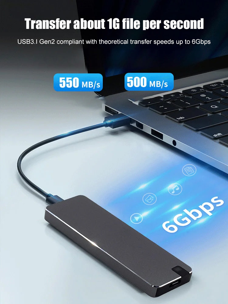 SteelVault – 16TB Expandable Metal Hard Drive