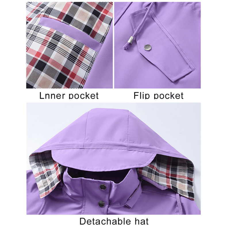 Rainelle – Hooded Windproof Jacket