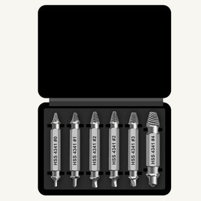 FixGrip – Stripped Screw Remover 6PCS Extractor Set