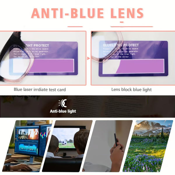 OprahStyle – 4-Pair Anti-Blue Light Glasses Set