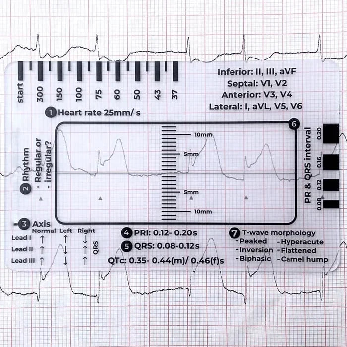 MediTrack – Professional ECG Assessment Pocket Guide