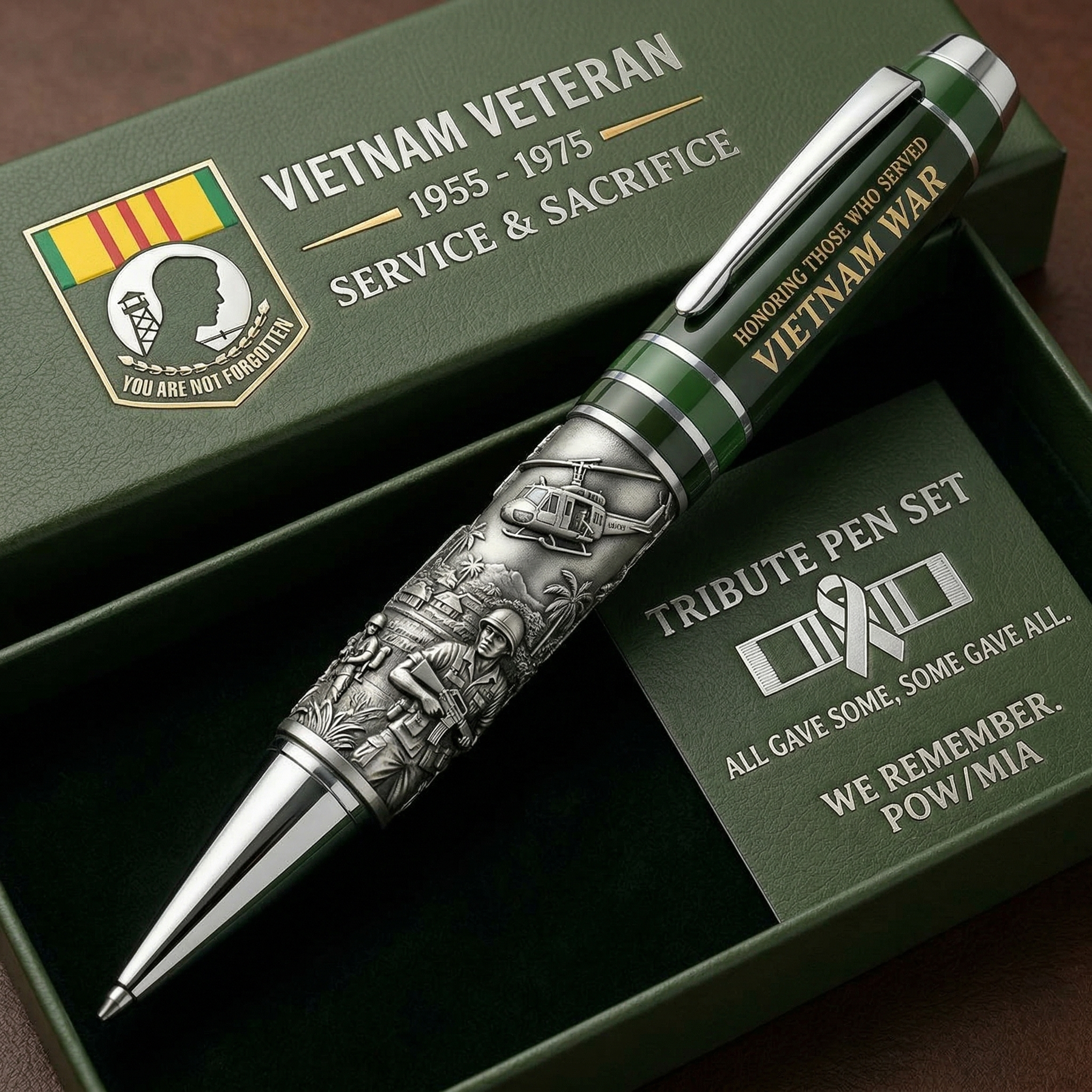 RemembranceScript – Vietnam Service Tribute Pen