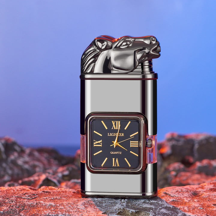 TimeFlame – Vintage Watch Lighter Combo