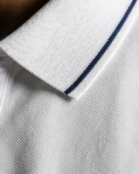 Belgavi — Embroidered Polo Shirt with Contrast Trim