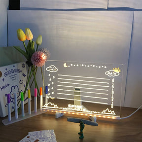 LumeNote – Multi-Color Glowing Memo