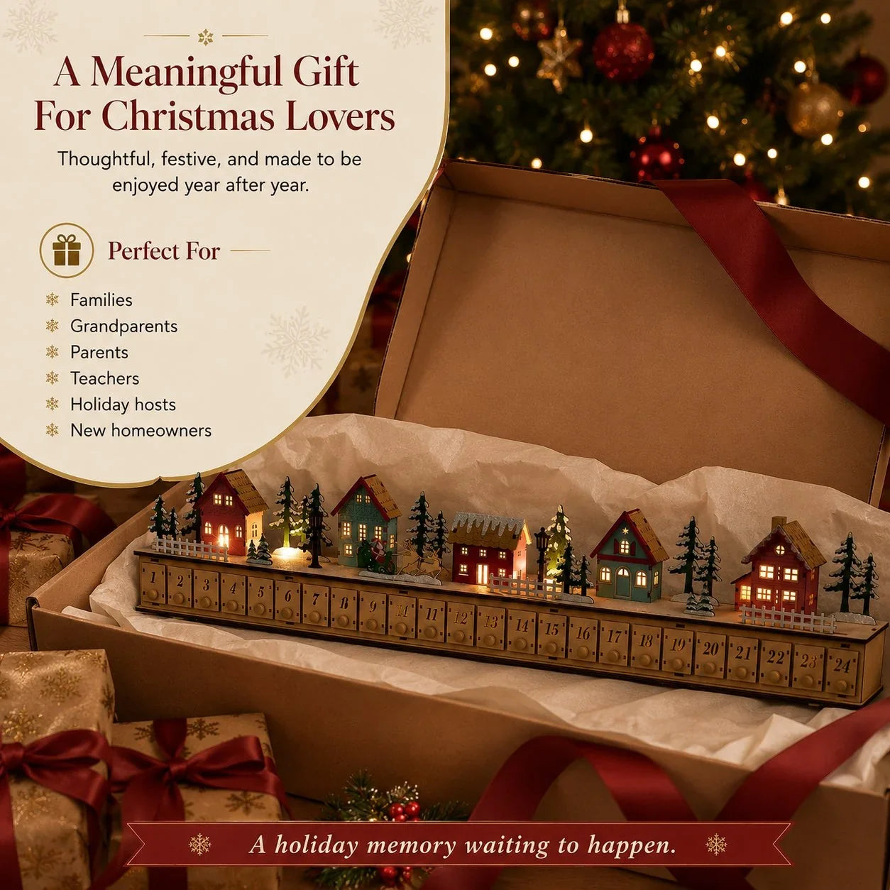ChristmasGlow - Christmas Village Advent Calendar