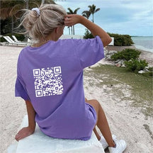 ScanMe – Funny QR Code Interactive T-Shirt