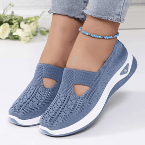 Pebble — Slip-On Walking Shoes with Rocker Sole