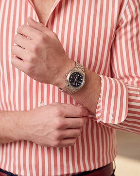 Laurent — Long Sleeve Striped Shirt