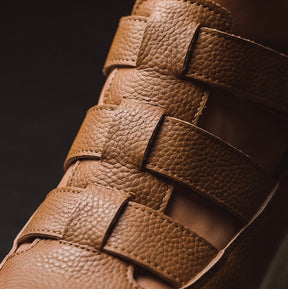 StrapLift — Platform Sneaker with Hook-and-Loop Straps