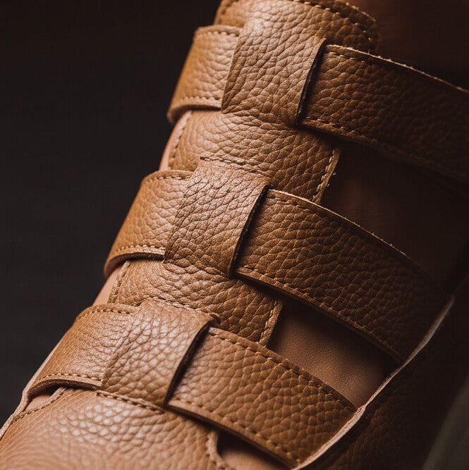StrapLift — Platform Sneaker with Hook-and-Loop Straps