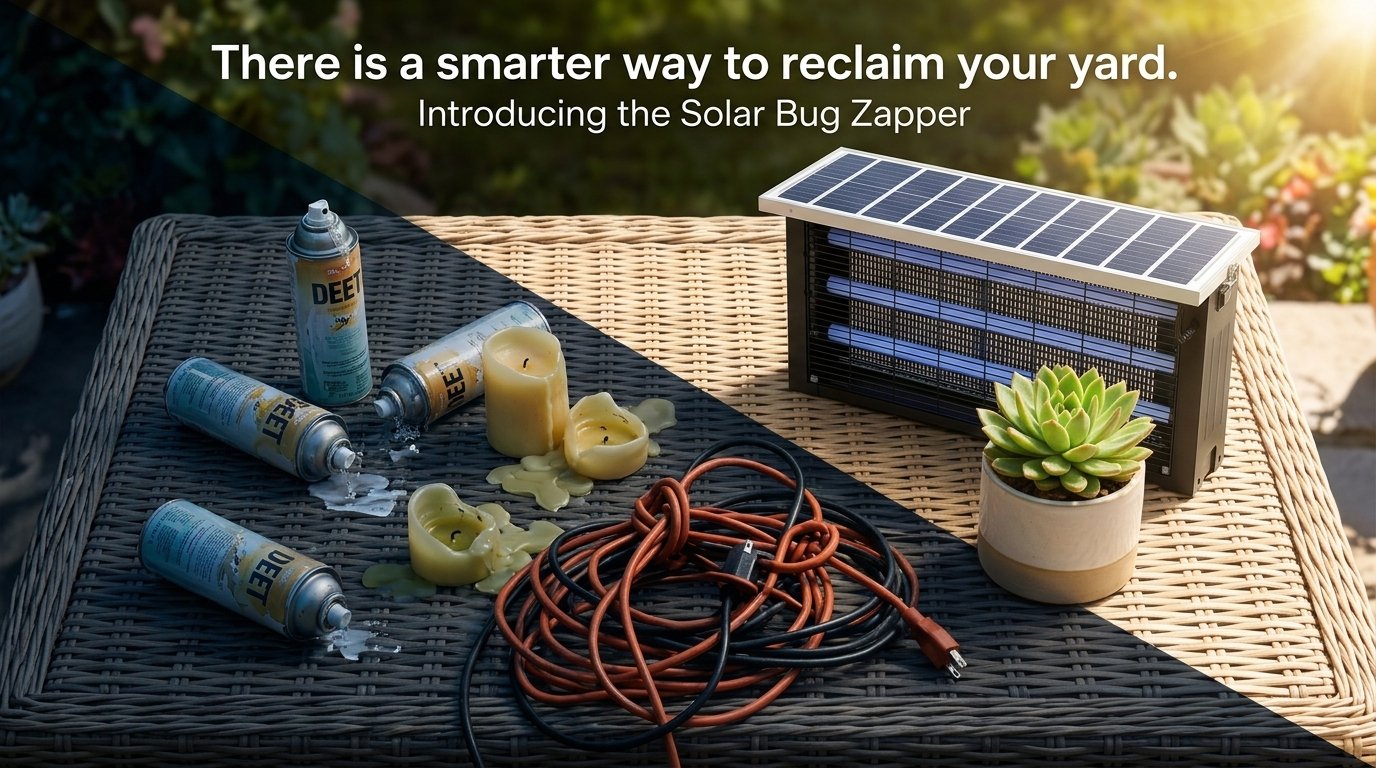 SolarGuard – Aless Solar Bug Zapper Outdoor