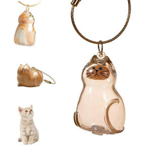 PawMemory – Cat Memorial Keychain Set