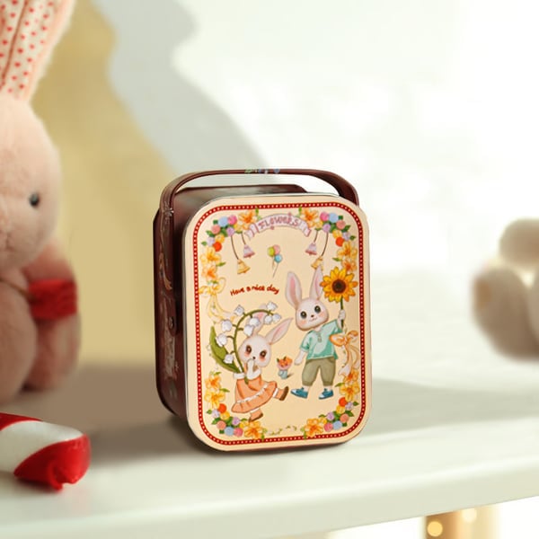 HopCharm – Cute Plush Bunny Keychain
