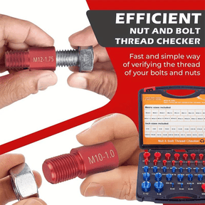 ScrewSense – 44Pcs Alloy Thread Inspector Set