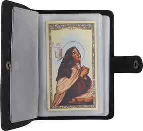 FaithKeeper – Genuine Leather Holy Card Holder