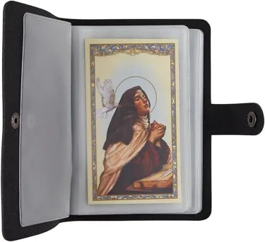 FaithKeeper – Genuine Leather Holy Card Holder