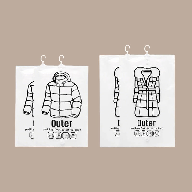 VacuHang – Space-Saving Hanging Vacuum Storage Bags