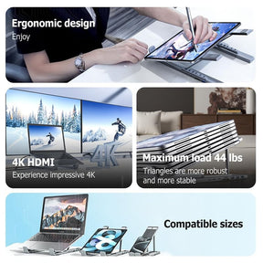 NexaDock – Smart 8-in-1 Workstation Hub