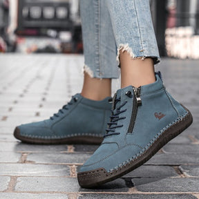 ComfortStride – Premium Orthopedic Leather Walking Shoes