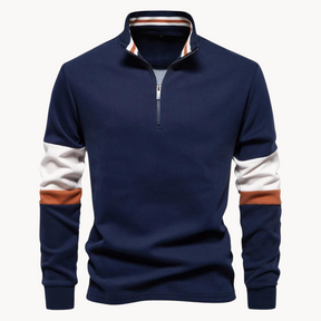 Nathan Quarter-Zip Sweater | Lupi