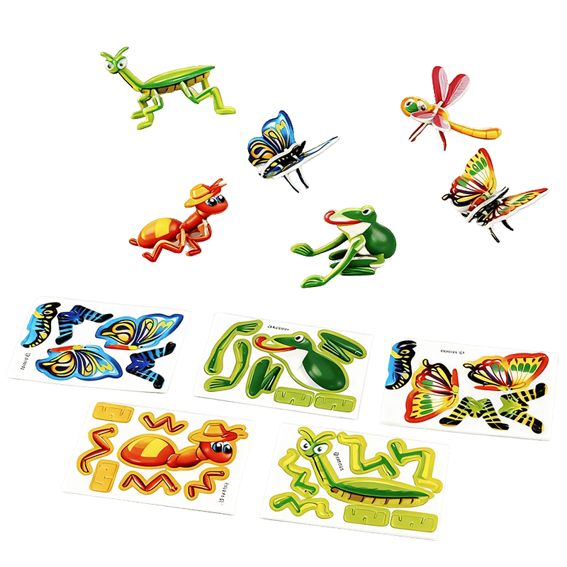 BugBuild – 3D Creative Insect Paper Jigsaw Puzzle