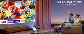 SkyBeam - Wireless Smart Game Projector – Big Screen Fun Anywhere