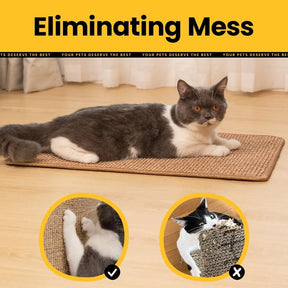 PawScratch – Natural Sisal Cat Scratch Pad