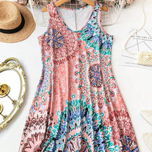 BreezeOra | Casual Sleeveless A-Line Summer Dress