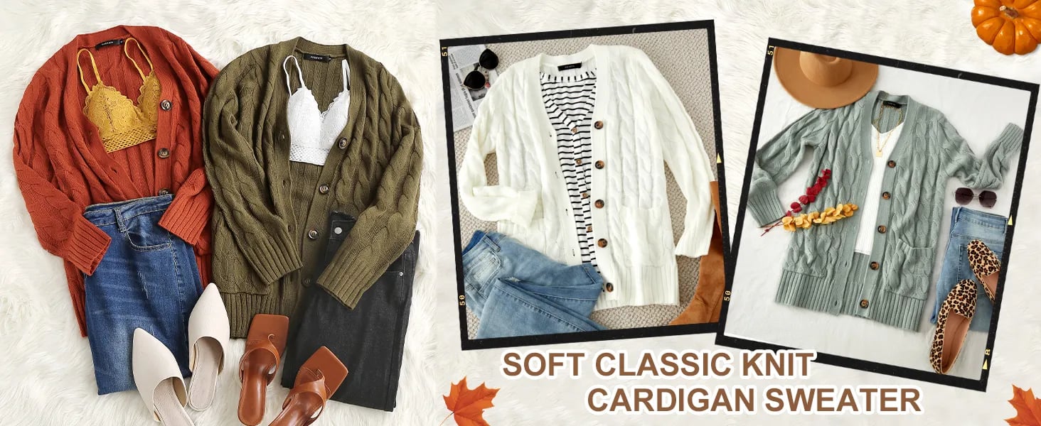 AutumnGrace - Classic Cardigan