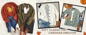 AutumnGrace - Classic Cardigan