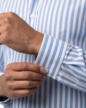 Laurent — Long Sleeve Striped Shirt