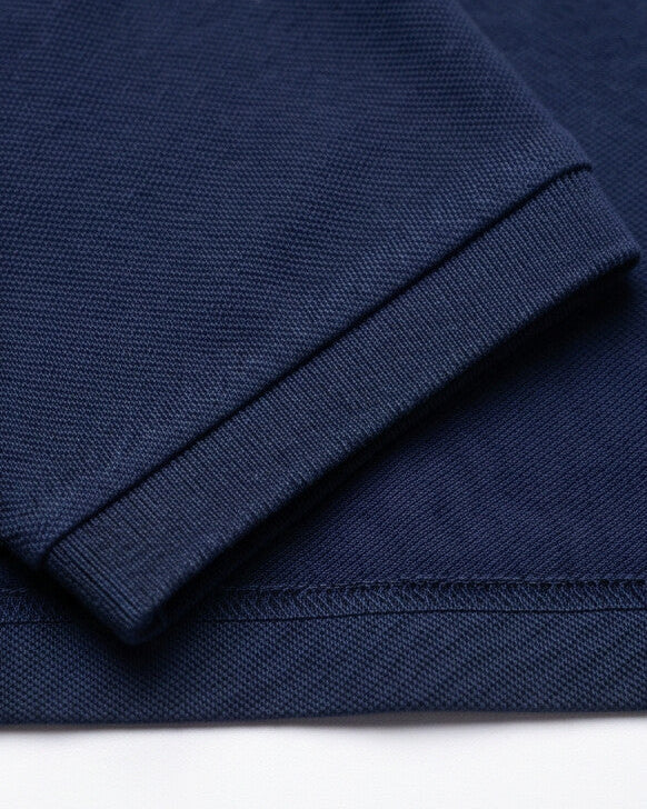 Belgavi — Embroidered Polo Shirt with Contrast Trim
