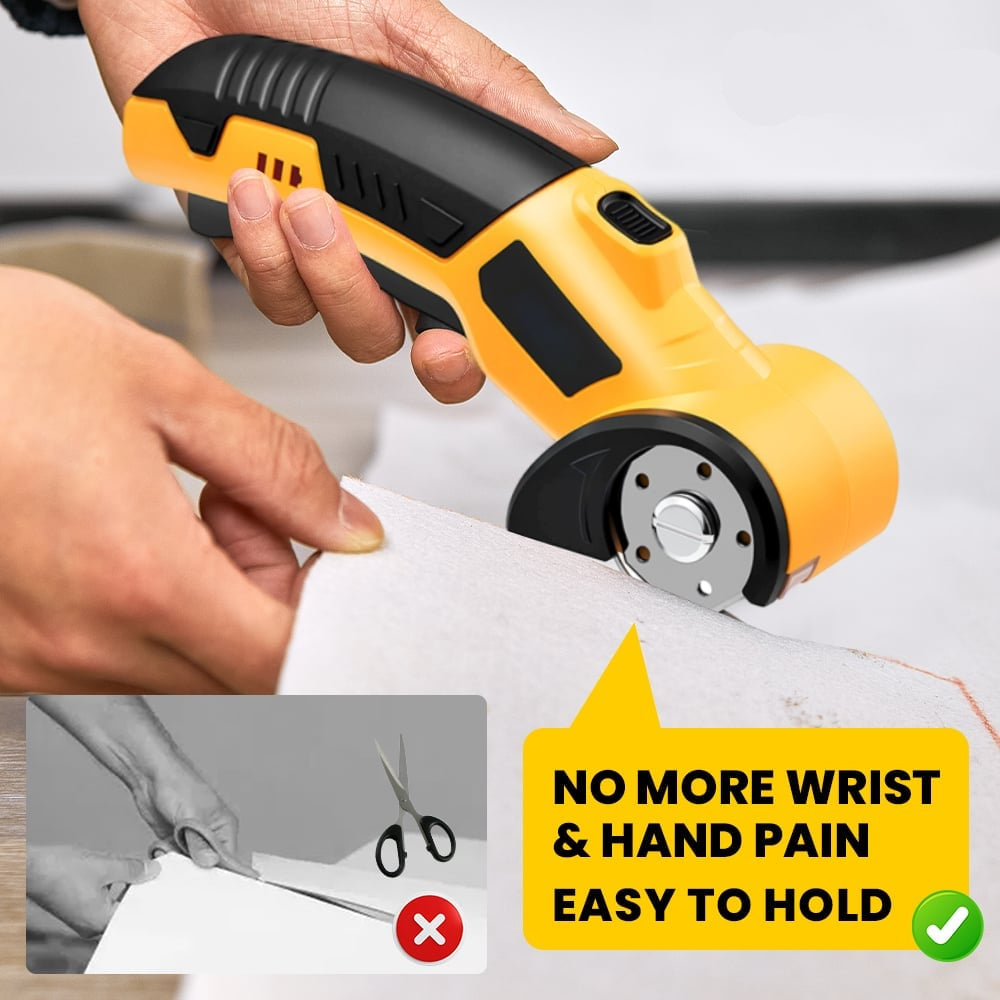 RapidSlice – Rechargeable Fabric & Metal Scissors