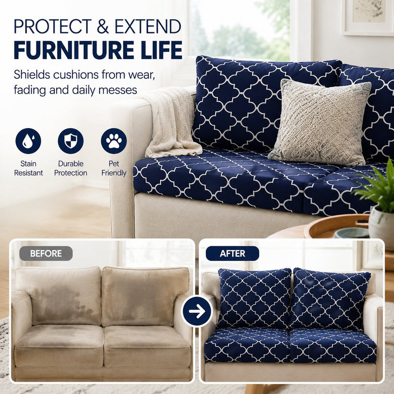 PatioLuxe – Stretch Seat Cushion Cover