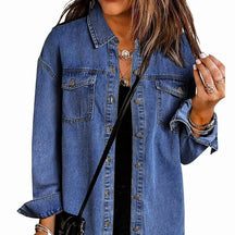 UrbanChic – Stylish Denim Jacket for Women