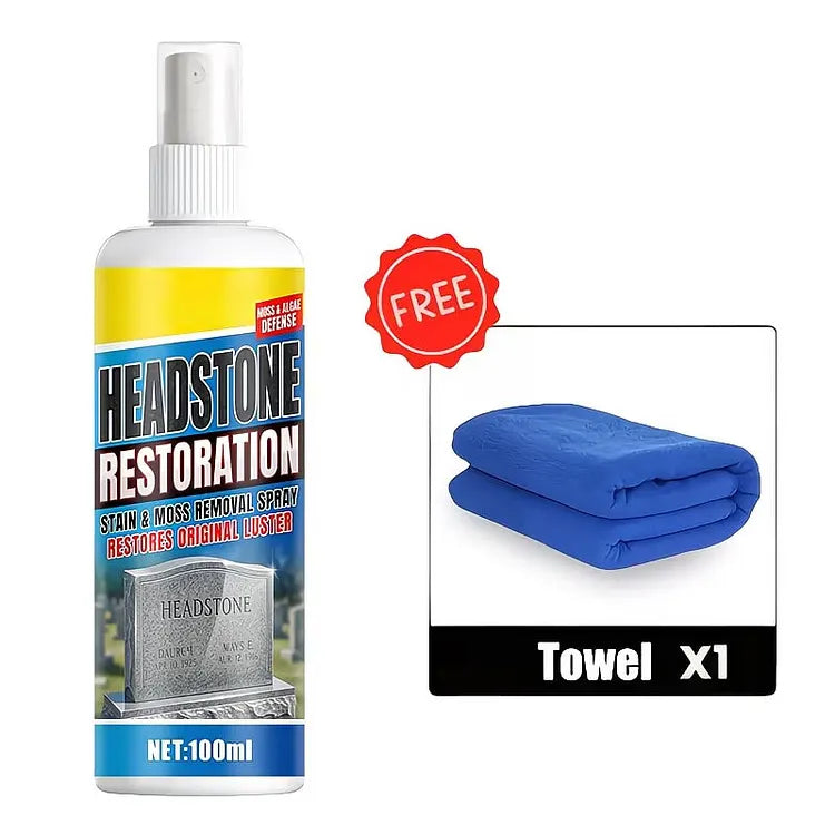 StoneRevive – Headstone Restoration Cleaning Spray