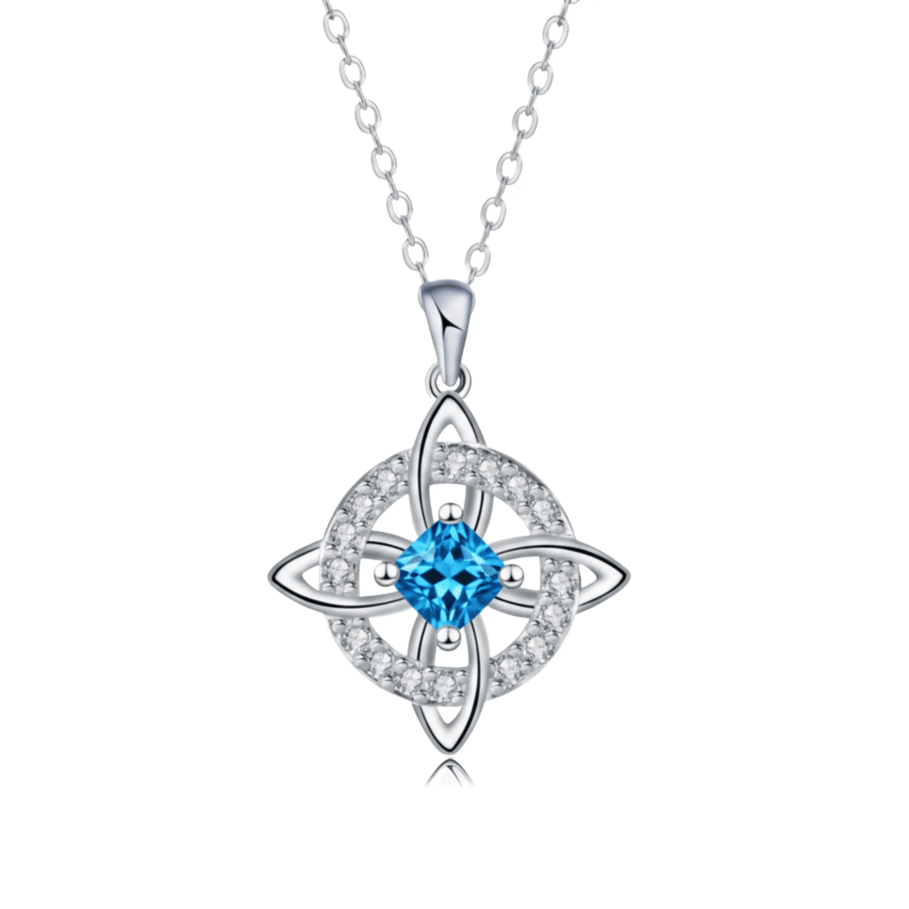 Hecatea – Witch’s Knot Birthstone Necklace
