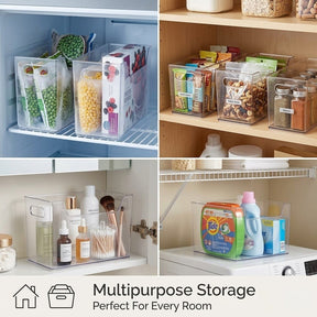 LumeFrost – Stackable Pantry & Cold Storage Bins
