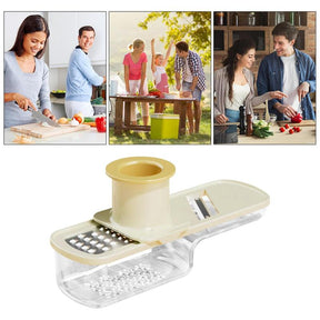 SlicePro – Multifunctional Garlic Grinder with Mandoline Slicer